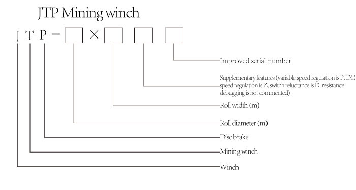 JTP Mining Hoisting Winch